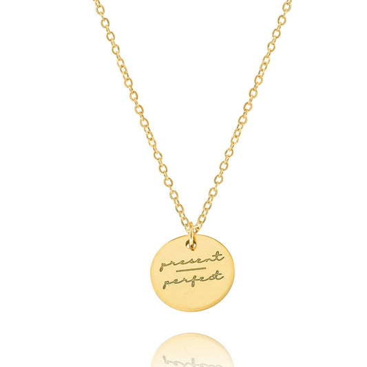 PRESENT OVER PERFECT NECKLACE - GOLD