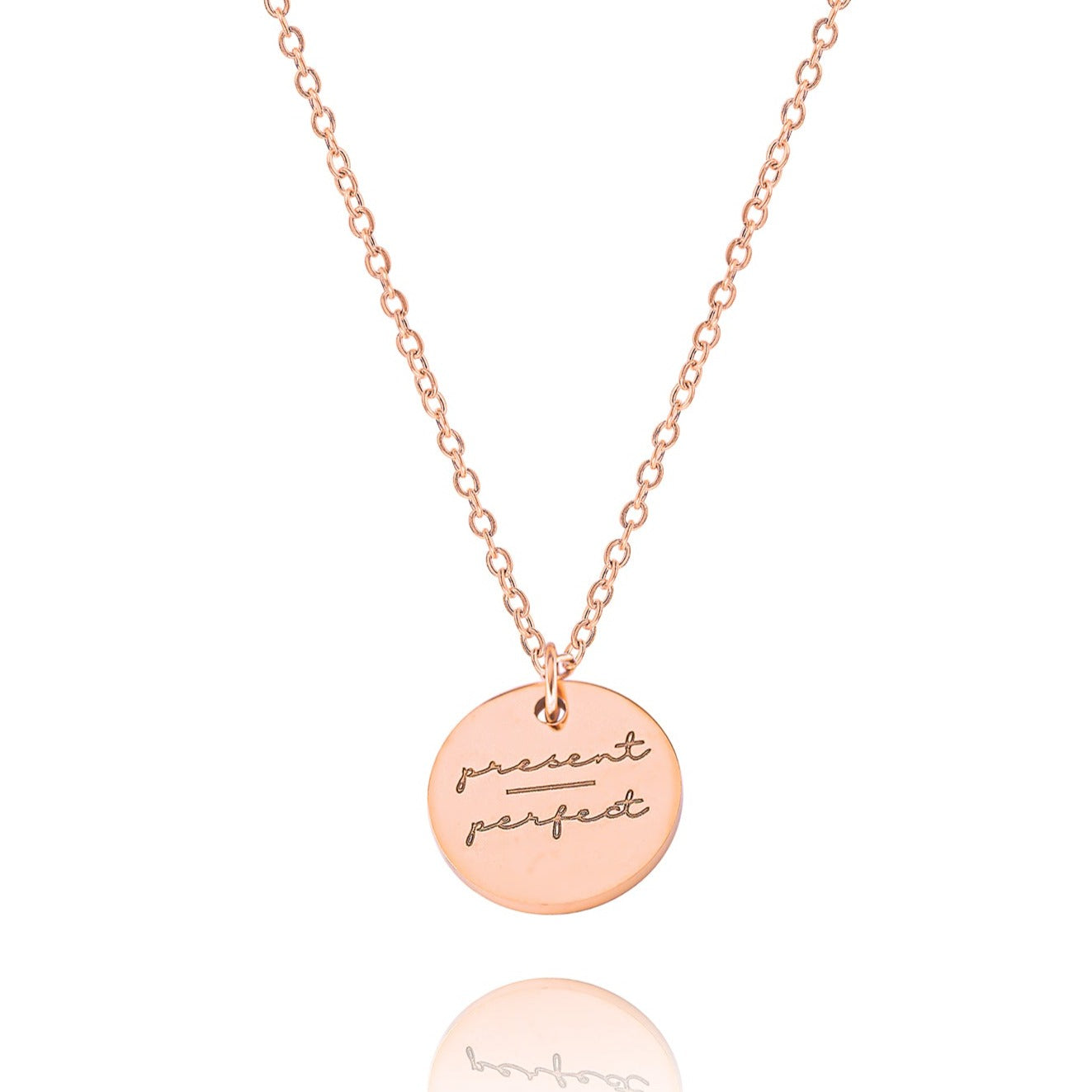 PRESENT OVER PERFECT NECKLACE - ROSE GOLD