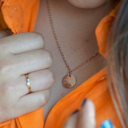 PRESENT OVER PERFECT NECKLACE - ROSE GOLD